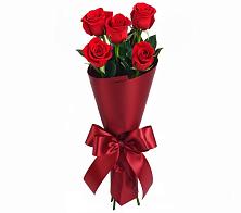 Букет 5 Красных роз Эдлесс Лав в Соколовом