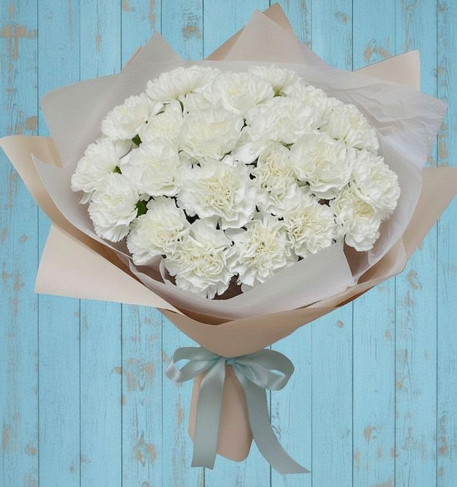 Букет цветов из: Гвоздики в Соколовом