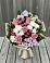 Букет цветов из: Альстромерии, Гвоздики, Розы и Хризантемы в Соколовом