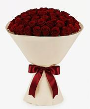 Букет 101 Бордовая роза Блэк Бакарра в Соколовом