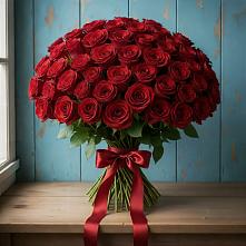 Букет Красные розы Блэк Меджик в Соколовом
