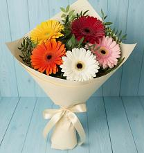 Букет цветов из:  Герберы в Соколовом