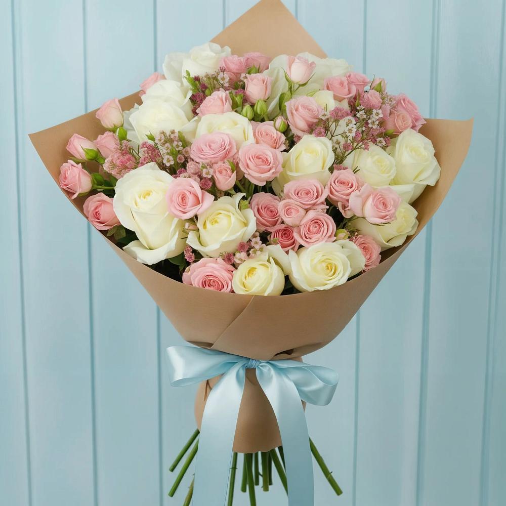 Букет цветов из: Розы в Соколовом