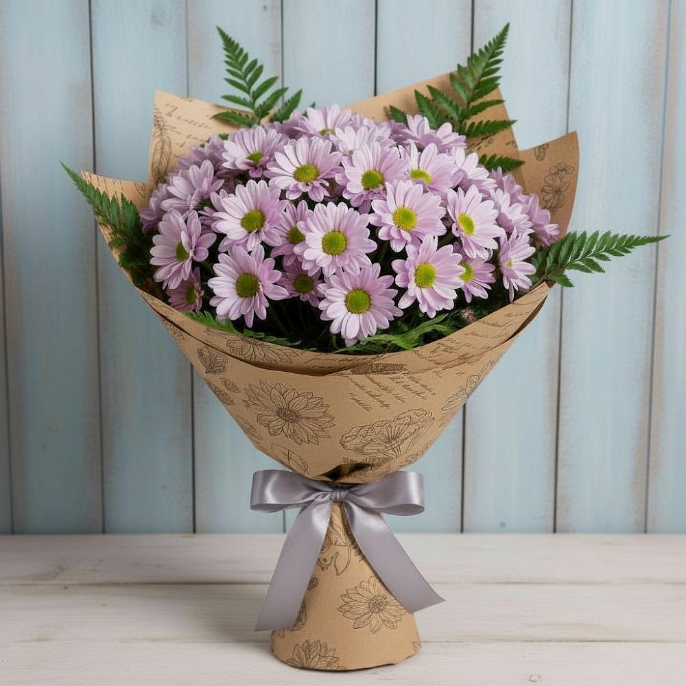 Букет цветов из: Хризантемы в Соколовом