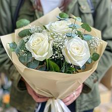 Букет Нежные грёзы в Соколовом Букет цветов из: Розы в Соколовом