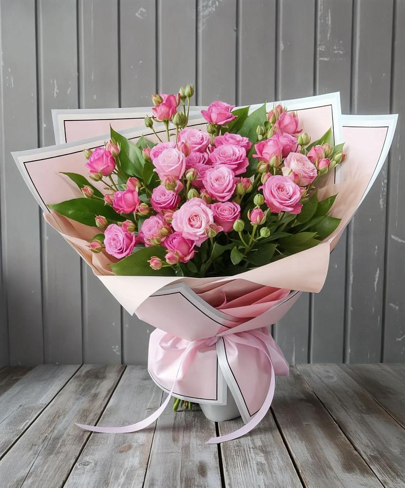 Букет Розовый кустик в Соколовом