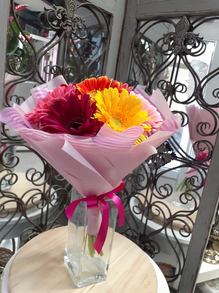 Букет цветов из: Герберы в Соколовом