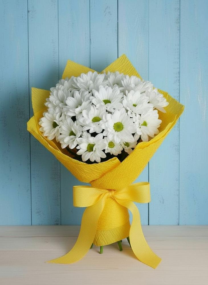 Букет цветов из: Хризантемы в Соколовом