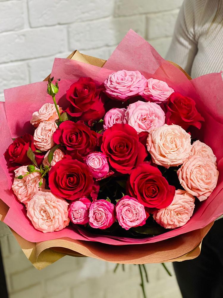 Букет цветов из: Розы в Соколовом