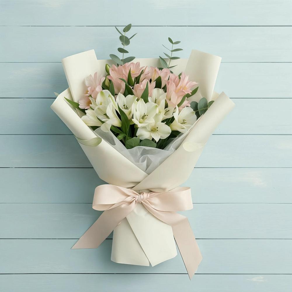 Букет цветов из: Альстромерии в Соколовом