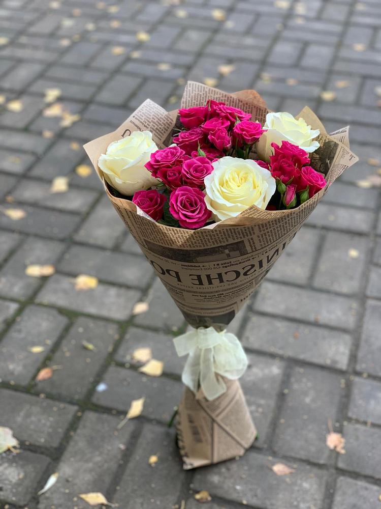 Букет цветов из: Розы в Соколовом