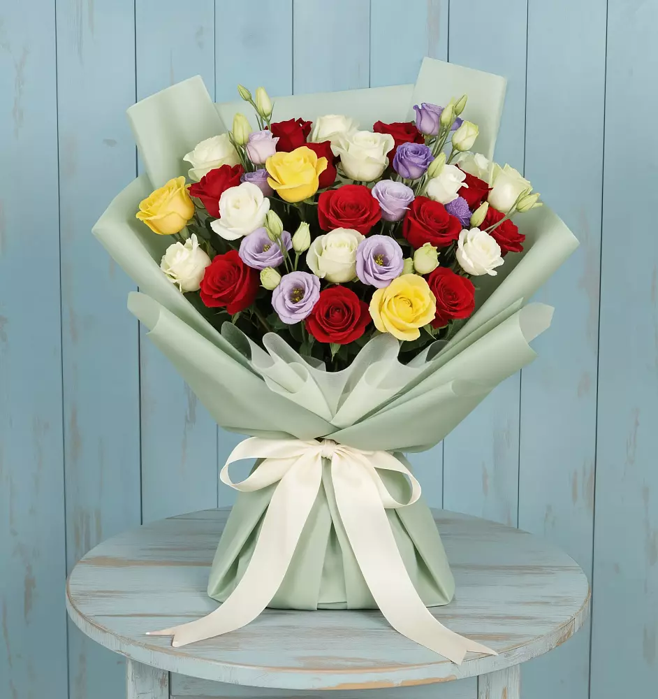 Букет цветов из: Розы в Соколовом